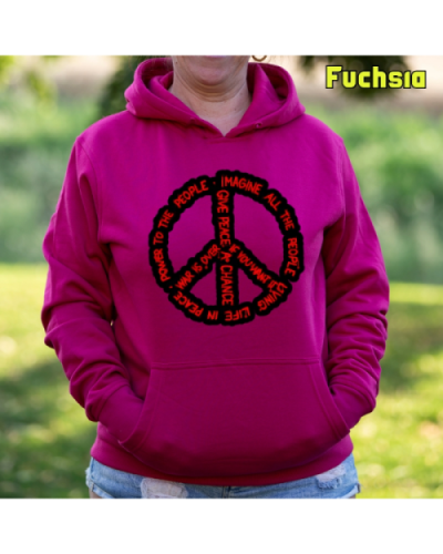 Sudadera mujer con capucha Imagine All