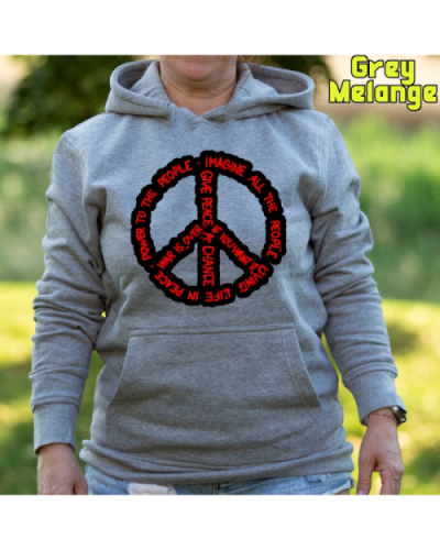 Sudadera mujer con capucha Imagine All