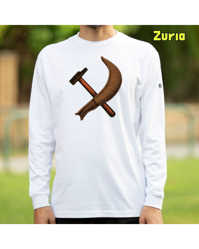 Gizonezkoen Kamiseta Mahuka Luzea - Mailua Eta Zesta Punta