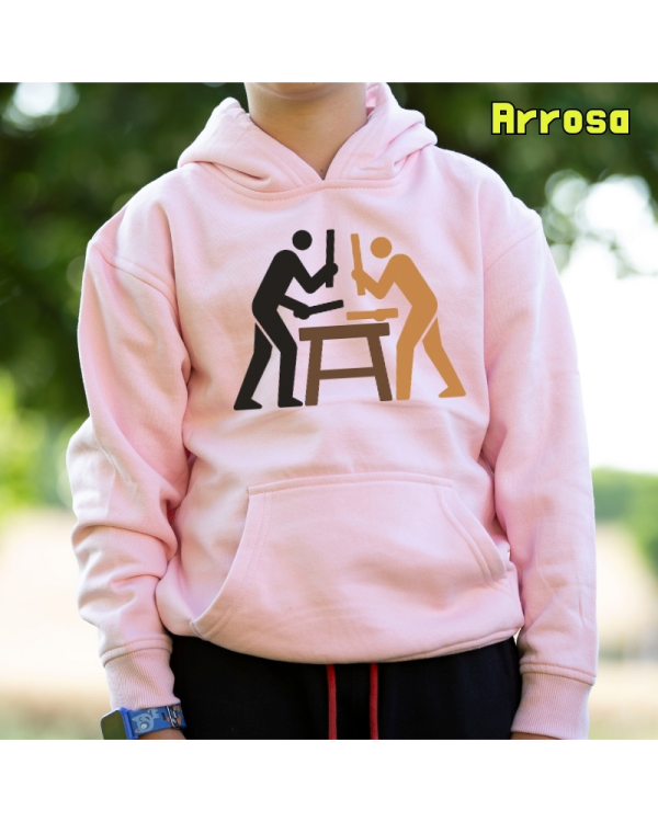 Haurren jertsea kaputxarekin – Txalaparta