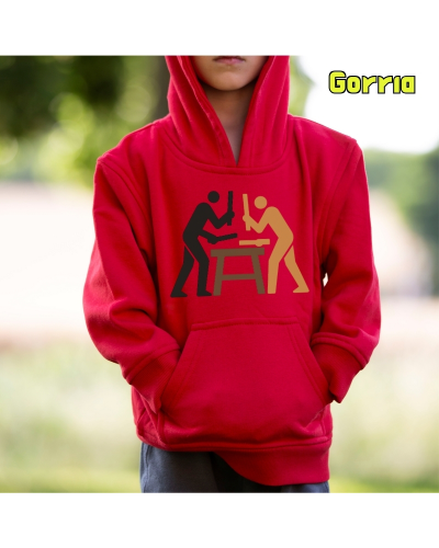 Haurren jertsea kaputxarekin – Txalaparta