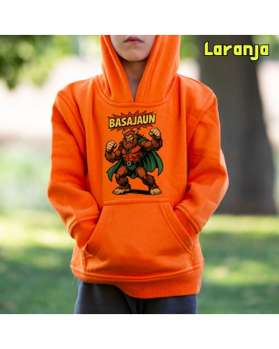 Haurren jertsea kaputxarekin – Basajaun Komic