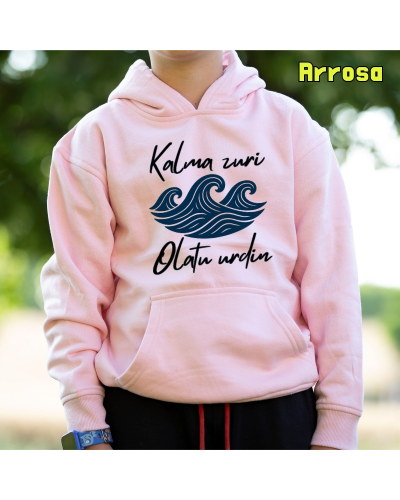 Haurren jertsea kaputxarekin – Kalma Zuri