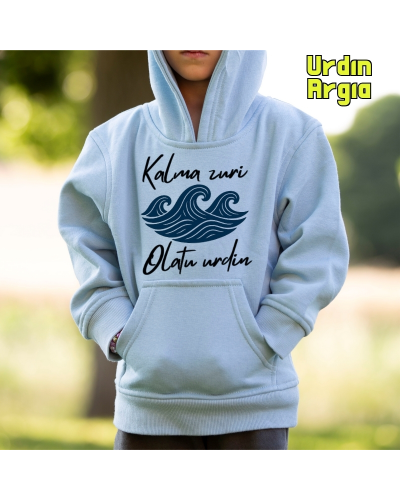 Haurren jertsea kaputxarekin – Kalma Zuri