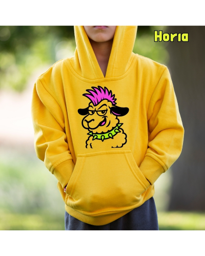 Haurren jertsea kaputxarekin – Latxa Punk