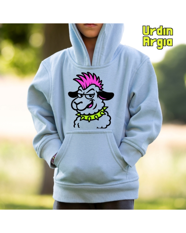 Haurren jertsea kaputxarekin – Latxa Punk