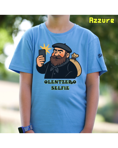 Haur Kamiseta - Olentzero Selfie