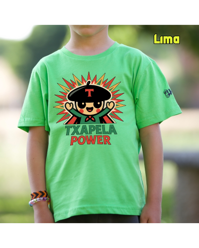 Haur Kamiseta - Txapela Power