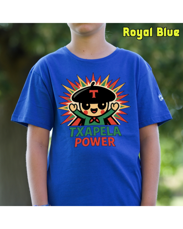 Haur Kamiseta - Txapela Power