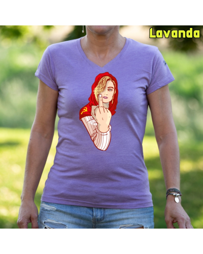 Camiseta Mujer Kaperucita Red - manga corta