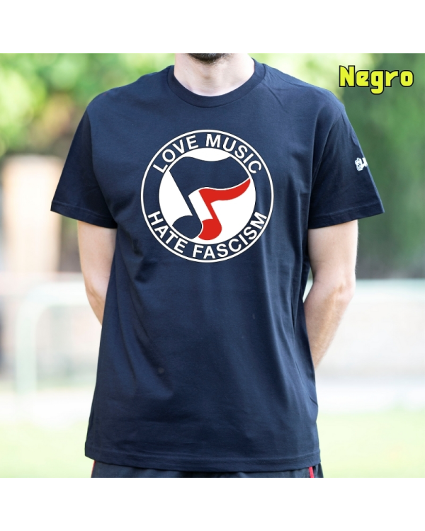 Camiseta Hombre Manga Corta - Ama La Musica