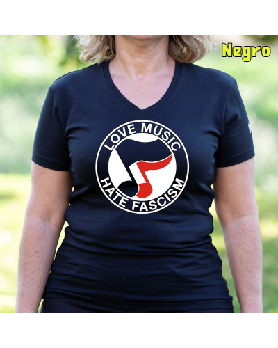 Camiseta Mujer Manga Corta - Ama La Musika