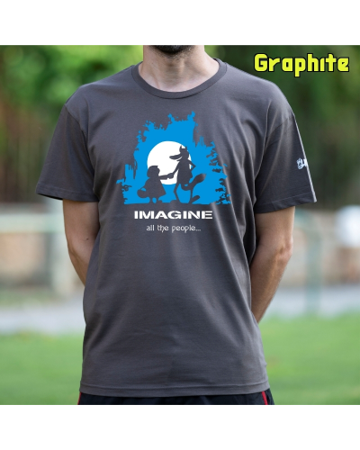 Camiseta Hombre Manga Corta - Imagine
