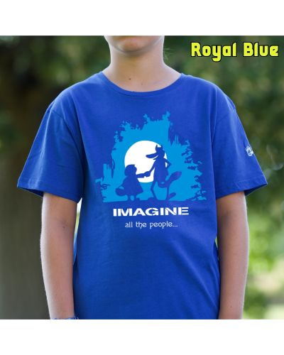 Camiseta niño Imagine - manga corta