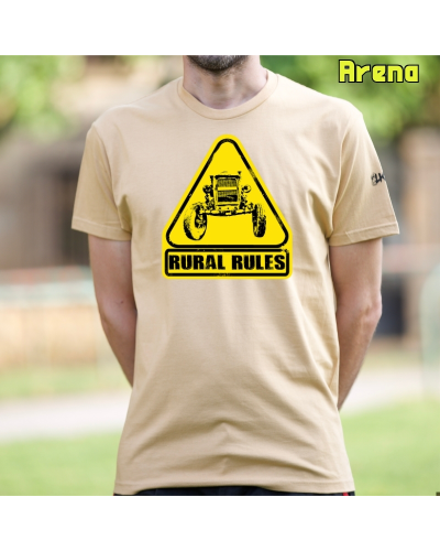 Camiseta Hombre Manga Corta - Rural Rules