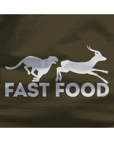 Camiseta Hombre Manga Corta - Fast Food