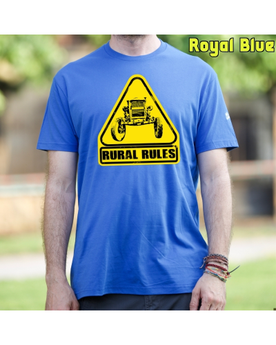 Camiseta Hombre Manga Corta - Rural Rules