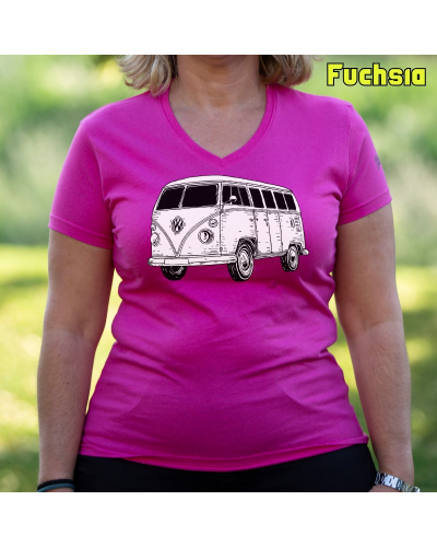 Camiseta Mujer Furgo Addict - manga corta