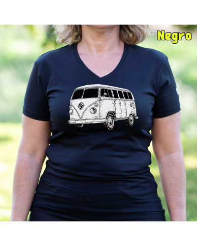 Camiseta Mujer Furgo Addict - manga corta