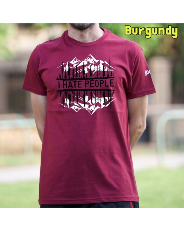 Camiseta Hombre Manga Corta - I Hate People