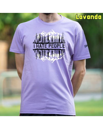 Camiseta Hombre Manga Corta - I Hate People