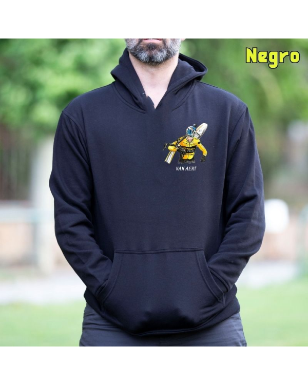 Sudadera hombre con capucha VAN AERT  La Kamiseta K Buskas