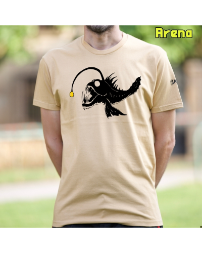 Camiseta Hombre Manga Corta - Pez Abisal