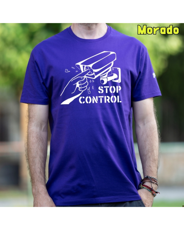 Camiseta Hombre Manga Corta - Stop Control