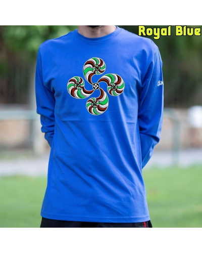 Gizonezkoen Kamiseta Mahuka Luzea - LAUBURU