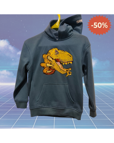 Sudadera Capucha Niño T-REX