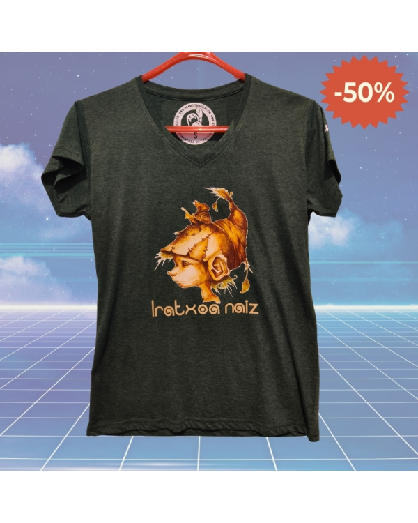 Camiseta Mujer Manga Corta IRATXOA NAIZ