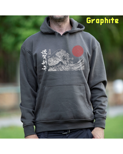 Sudadera hombre con capucha Nami