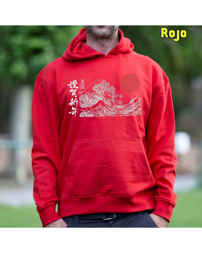 Sudadera hombre con capucha Nami