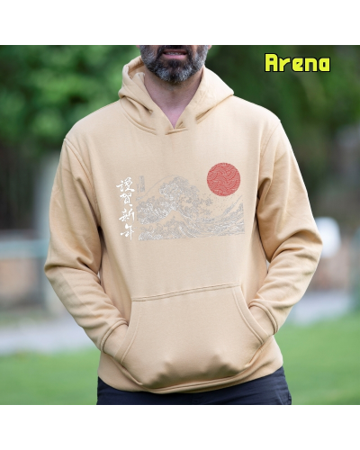Sudadera hombre con capucha Nami