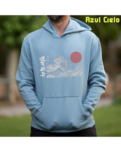 Sudadera hombre con capucha Nami
