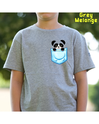 Camiseta niño manga corta - Pandita