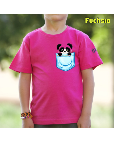 Camiseta niño manga corta - Pandita