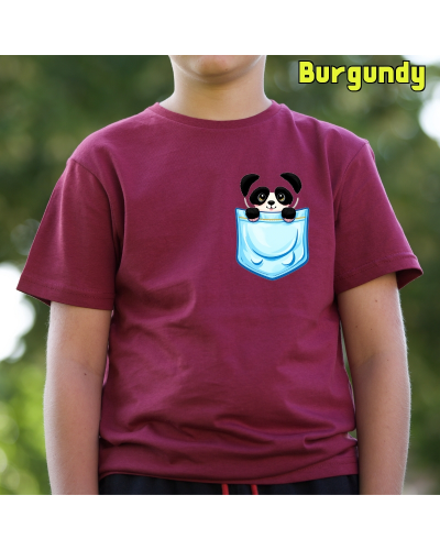 Camiseta niño manga corta - Pandita