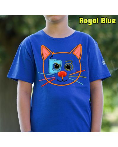 Camiseta niño manga corta - Gatito