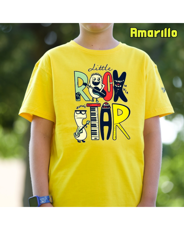 Camiseta Niño Manga Corta - Little Rs