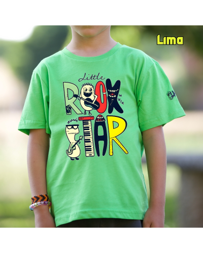 Camiseta Niño Manga Corta - Little Rs