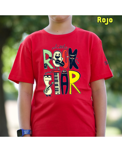 Camiseta Niño Manga Corta - Little Rs