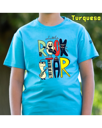 Camiseta Niño Manga Corta - Little Rs