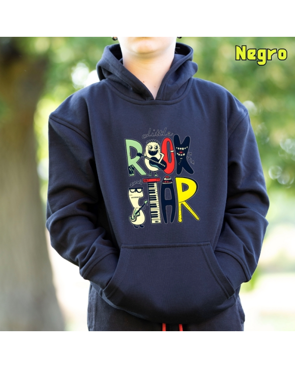 Sudadera niño con capucha- -Litle Rs
