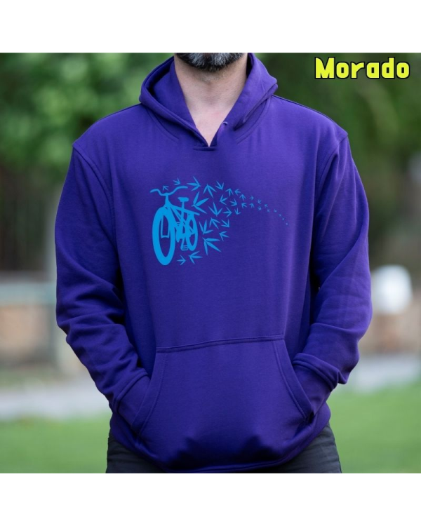 Sudadera hombre POWER BIKE - capucha