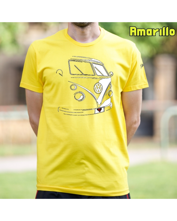 Camiseta hombre T1 Furgo- manga corta