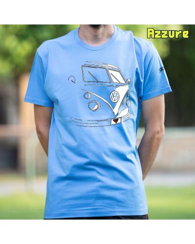 Camiseta hombre T1 Furgo- manga corta