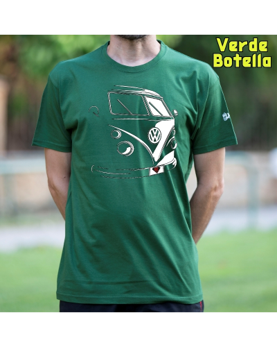 Camiseta hombre T1 Furgo- manga corta