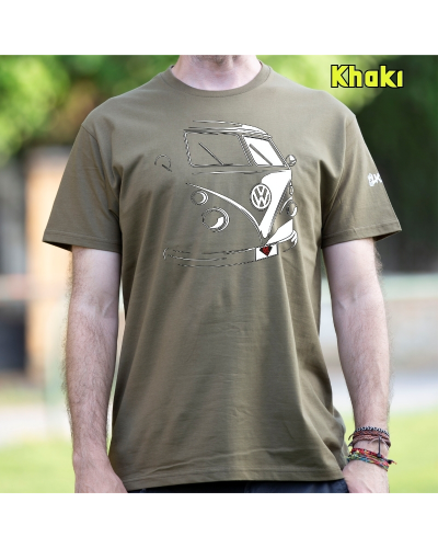 Camiseta hombre T1 Furgo- manga corta