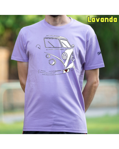 Camiseta hombre T1 Furgo- manga corta